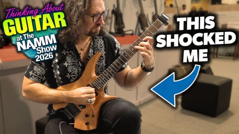 I Wasn’t Ready for This Donner Headless Guitar… (HLX-500 | NAMM 2026)