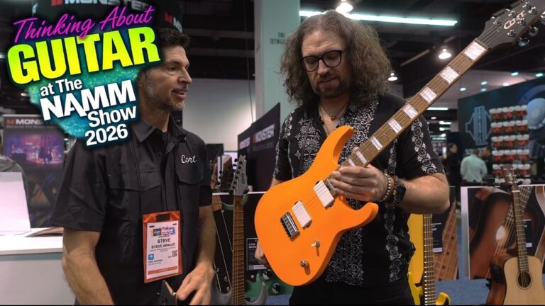 Incredible New Range from CORT GUITARS (NAMM 2026)
