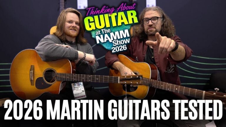 Martin Guitars Best NAMM 2026 New Releases Tested!