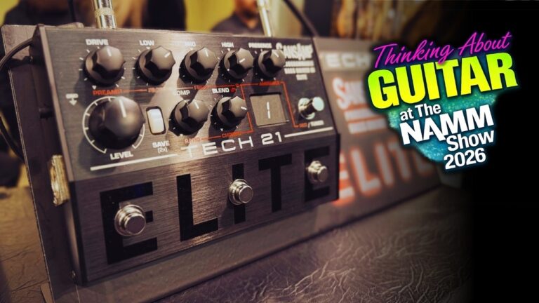 Tech 21 Just LEVELED UP the SansAmp… Meet the Bass Driver ELITE (NAMM 2026)