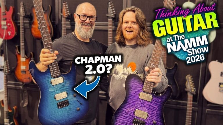 Rob Chapman Unveils Chapman Guitars 2026 Lineup at NAMM 2026