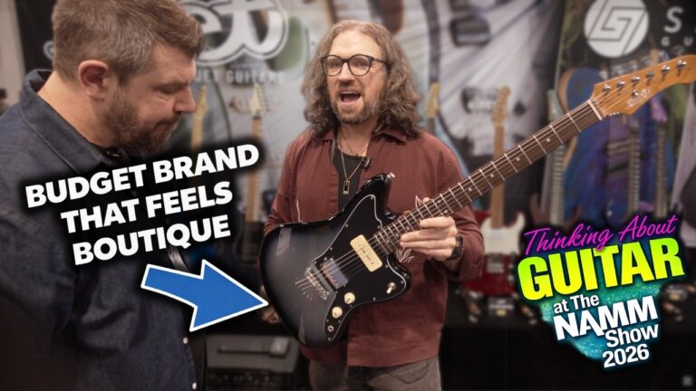 We found the best affordable guitars at the NAMM show