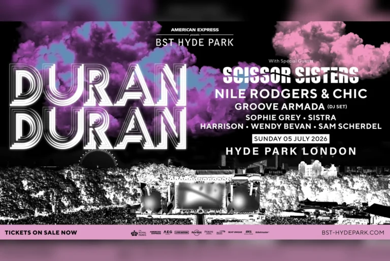 Duran Duran’s BST Hyde Park 2026 Line-Up Adds Nile Rodgers & CHIC And Groove Armada