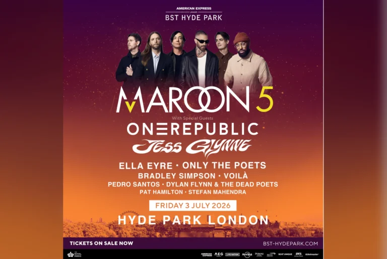 Maroon 5 Add More Artists To BST Hyde Park 2026 Line-Up