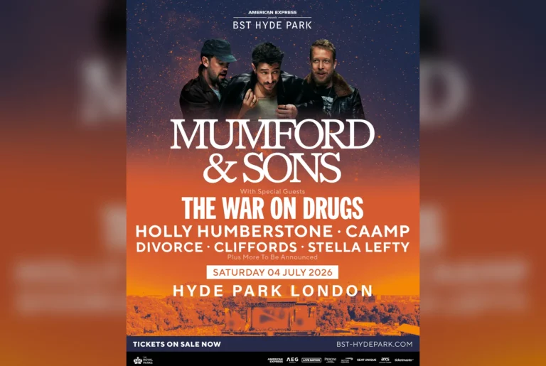 Mumford & Sons Add Holly Humberstone, Caamp And More To BST Hyde Park 2026 Line-Up