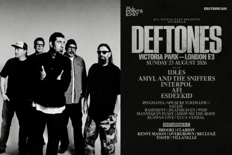 Deftones’ Outbreak Fest London show adds seven more acts