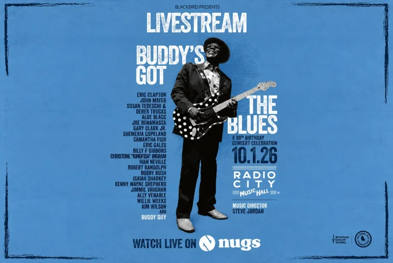 Buddy Guy’s 90th Birthday Concert at Radio City to Stream Worldwide on Nugs