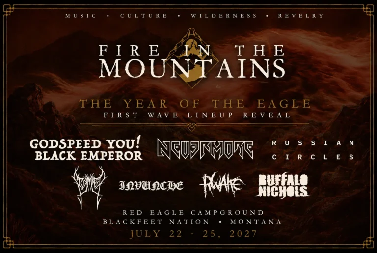 Godspeed You! Black Emperor, Nevermore and Russian Circles Lead First Fire in the Mountains 2027 Line-Up