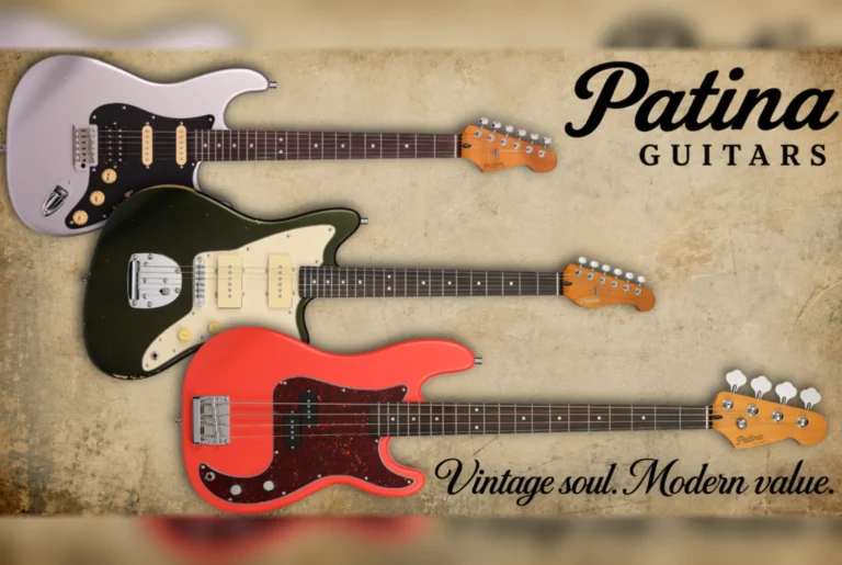 Patina Guitars expands range with P90 offsets and its first bass models