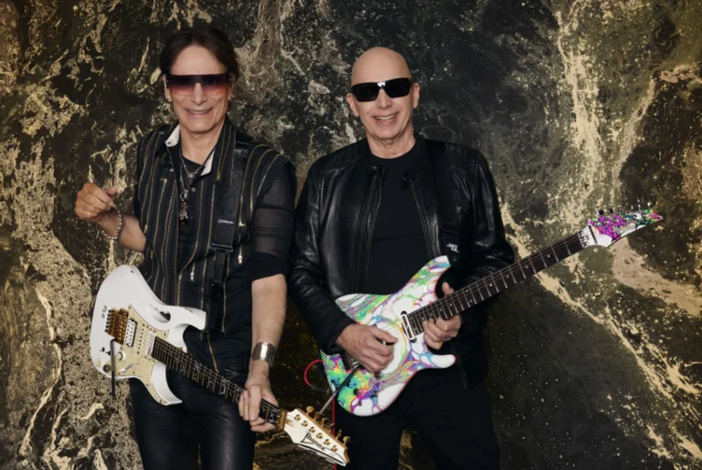 Joe Satriani and Steve Vai announce Long-awaited SatchVai debut album The Sea of Emotion
